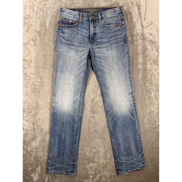 American Eagle Outfitters Other - American Eagle Original Straight Jeans Men's Size 30x36 Blue Faded Denim
